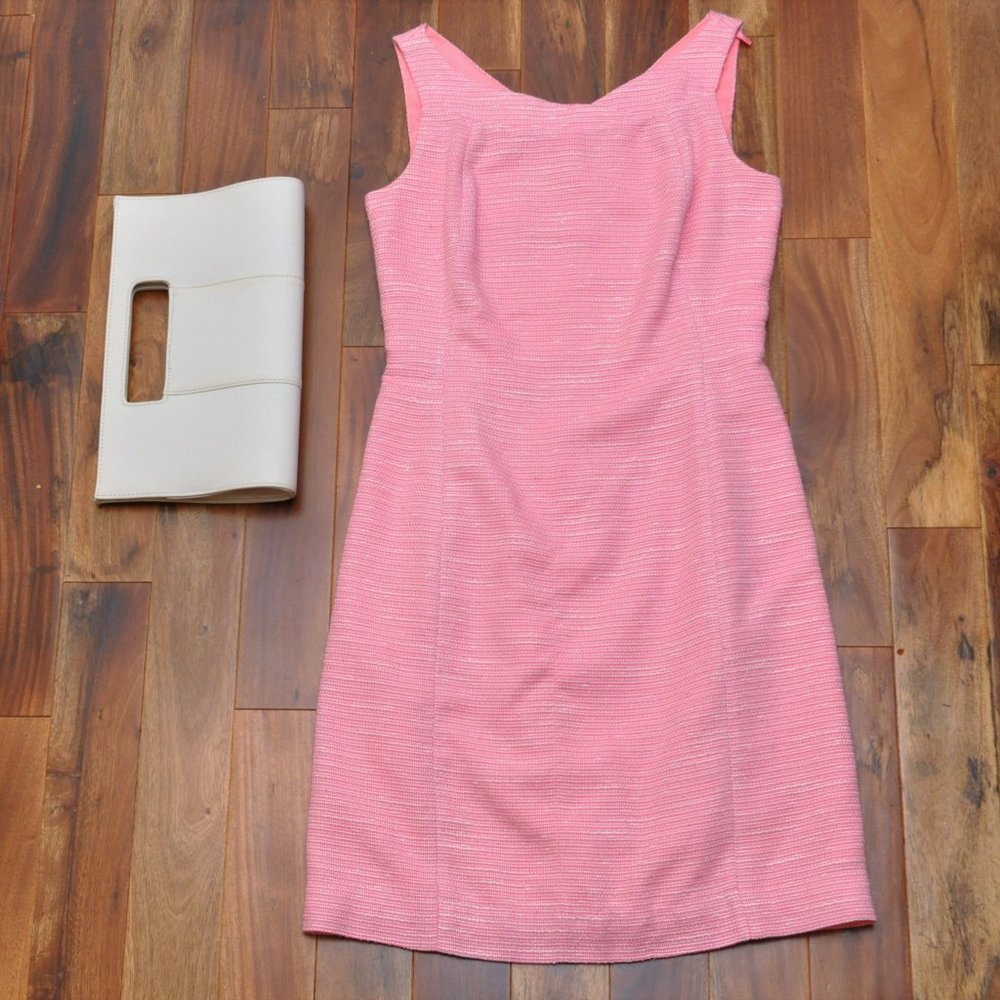 Lilly Pulitizer Pink and White Shift Dress Sz 2